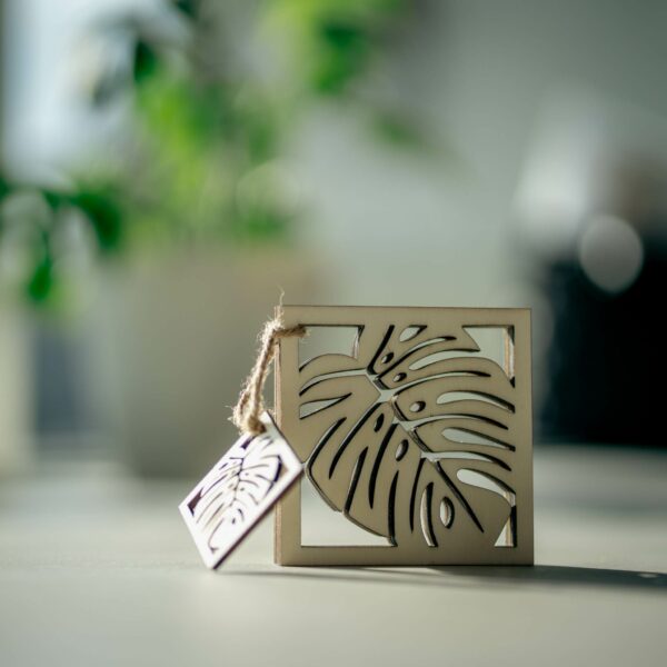 Sada 4 podtácků Monstera WD - Image 4